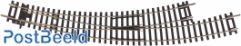 A-Track ~ Curved Turn-out R3 30° Manual Left