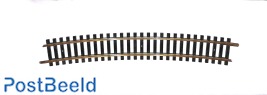 Model Track ~ Curved Track R3(=738mm) 15°