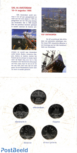 Sail 2000 Amsterdam Token coin set