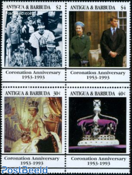 Coronation anniversary 4v