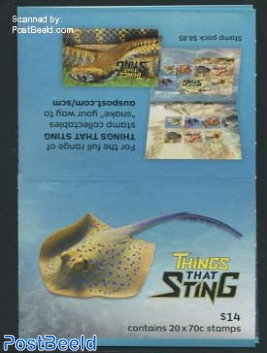 Things that sting foil booklet