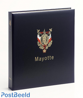 Luxe stamp album Mayotte I 1997-2011