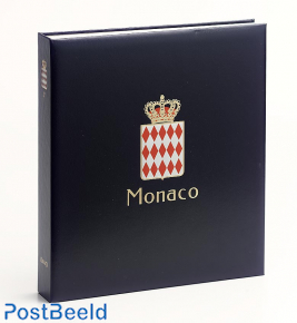 Luxe stamp album I of Monaco Albert II 2006-2015 (in color)
