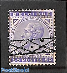50c, With roll-cancellation, Stamp out of set