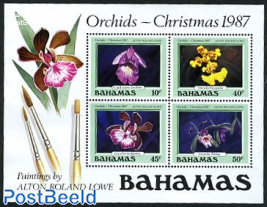 Christmas, orchids s/s