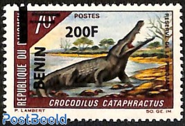 crocodile cataphractus, overprint