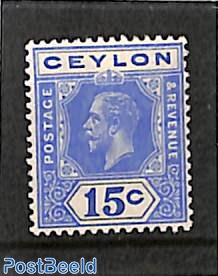 15c, WM Multiple Crown-CA, Stamp out of set