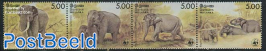 Ceylon elephant 4v [:::]