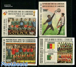 Football games Spain 4v, imperforated