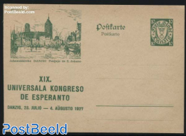 Illustrated postcard, Esperanto, 10pf, Johanniskirche