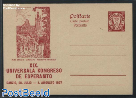 Illustrated Postcard, Esperanto, 20pf, Old Mill
