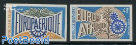 Europafrique 2v, Imperforated