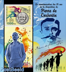 85th memorial anniversary of Pierre de Coubertin