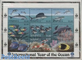 Int. Year of the Ocean 9v m/s