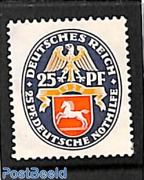 25+25Pf, Braunschweig, Stamp out of set