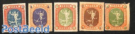 5 local stamps Essen