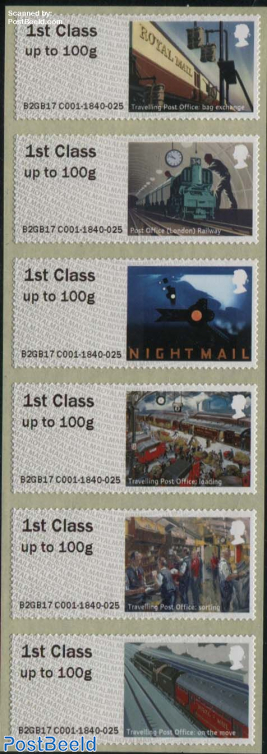 Post&Go, Mail by Rail 6v s-a
