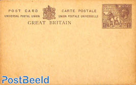 Postcard 1.5d year 1924