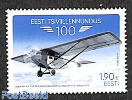 100 years civil aviation 1v