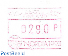 Automat stamp, Nordia 1v (denomination may vary)