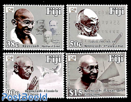 Mahatma Gandhi 4v 