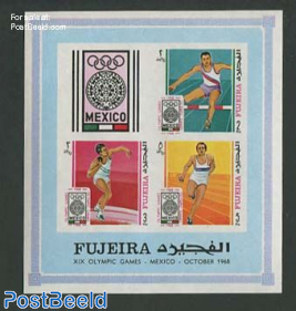Olympic Games s/s, imperforated