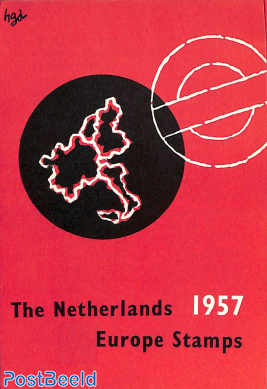 Original Dutch promotional folder from 1957, Europa, English language