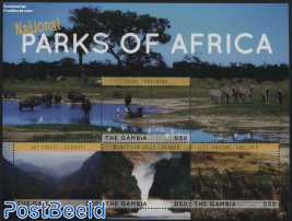 National Parks of Africa 4v m/s