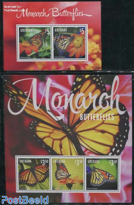 Monarch butterflies 2 s/s