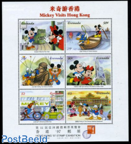 Hong Kong 97, Disney 6v m/s