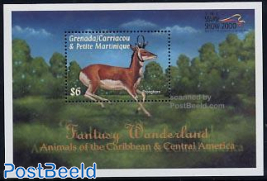 Stamp show s/s, Pronghorn