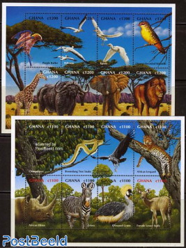 African fauna 16v (2 m/s)