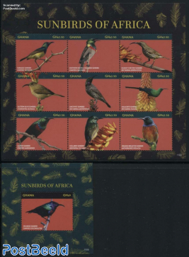 Sunbirds of Africa 2 s/s