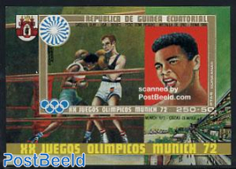 Olympic history s/s, clay, imperforated