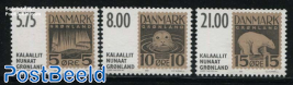 Never issued stamps 3v
