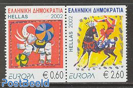 Europa, circus 2v from booklet [:]