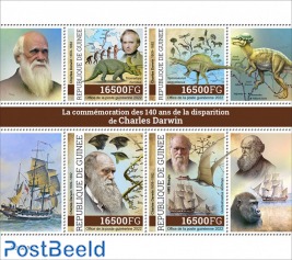 140th memorial anniversary of Charles Darwin