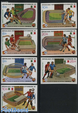 Football winners overprints 7v, imperforated