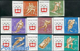 olympic Winter Games 8v imperforated