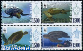 WWF, Sea turtle 4v [+]