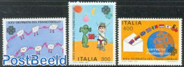 Stamp Day, Communication Year 3v