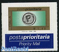 Priority mail 1v (1.40 with year 2006)