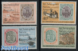 70 years stamps 4v
