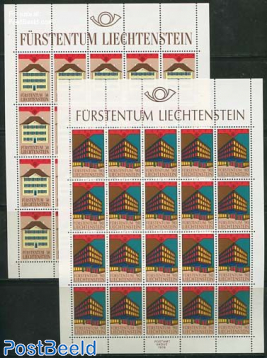 Europa, Post offices 2 minisheets
