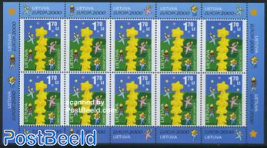 Europa minisheet (with 10 stamps)