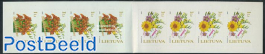 Flowers booklet (with 4 sets)