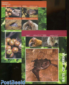 Bats of Africa 2 s/s