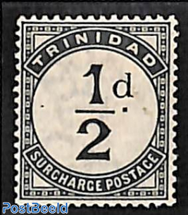 1/2d postage due, Stamp out of set