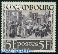 5+5F, Echternach procession, Stamp out of set