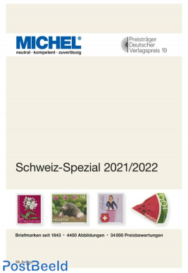Michel catalogue Switzerland Special 2021 2022